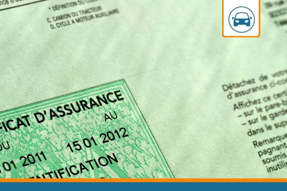 attestation d'assurance auto carte verte