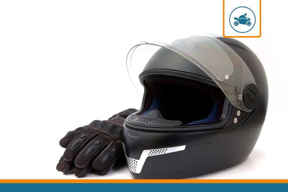 équipements et accessoires de moto couverts par une garantie