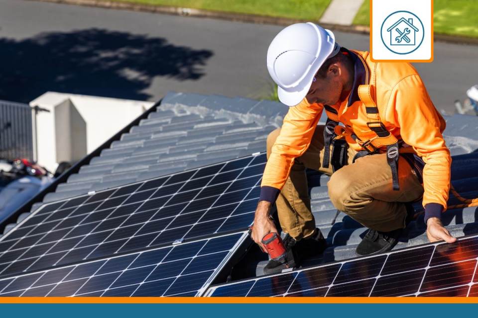 Installation panneaux solaires