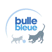 bulle bleue pour chat