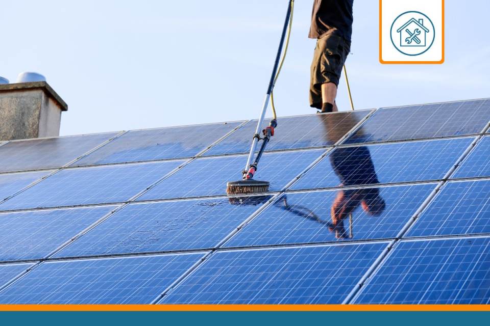 nettoyage panneaux solaires