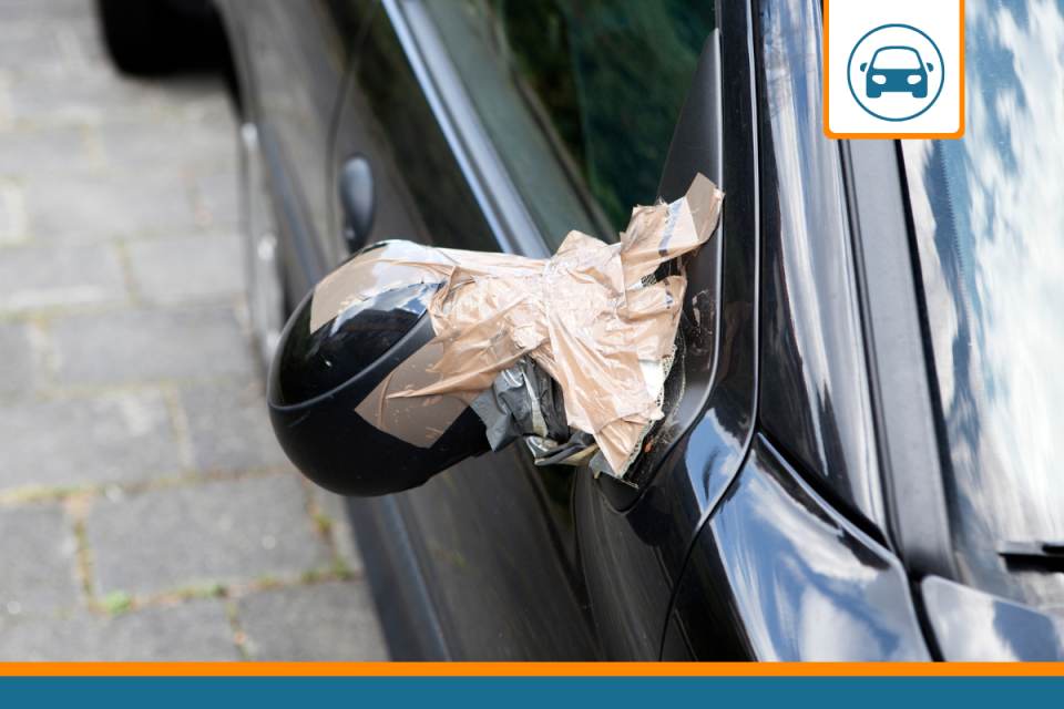 Rétroviseur cassé assurance auto