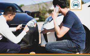 accrochage en voiture