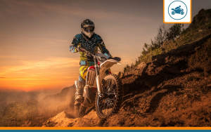 moto type enduro assurée