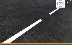 une distance de sécurité sur la route