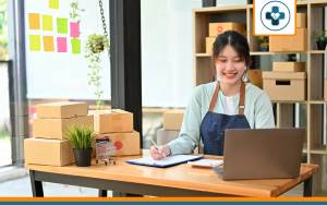 commerçante qui recherche une mutuelle